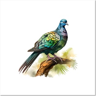 Nicobar Pigeon Posters and Art